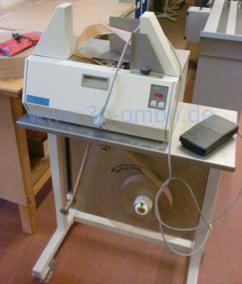 Banding Machine Gerhard Busch TB 24-II with large roll dispenser GRS