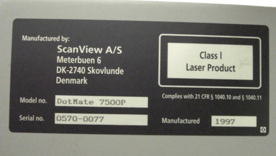 CTP systems Esko DotMate7500