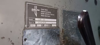 Paper/Sheet Cutting Machines Polar 137 EM