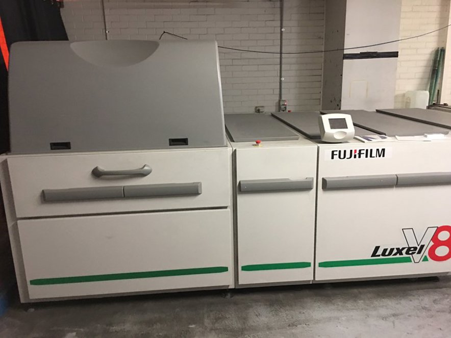 CTP systems Fujifilm Luxel V8 + DEV FCF-125V
