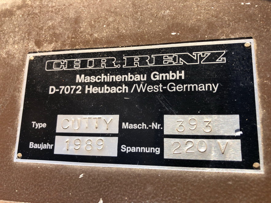 Binding machine for wire-o RENZ Cutty