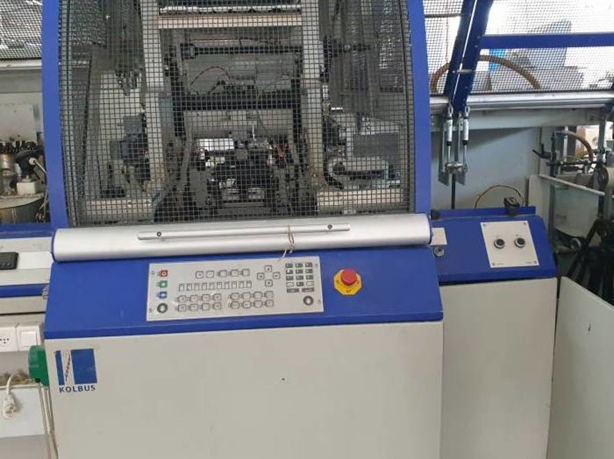 Book cover production Kolbus BF 511