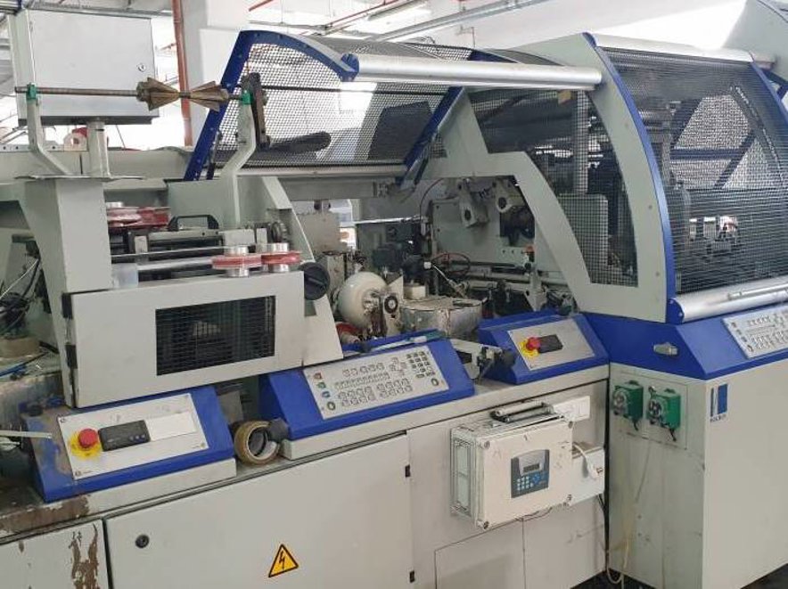 Book cover production Kolbus BF 511