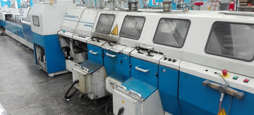 Book production lines Wohlenberg Champion E