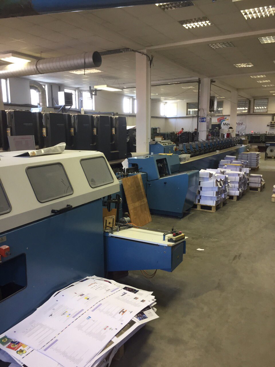 Book production lines Wohlenberg Golf 6000