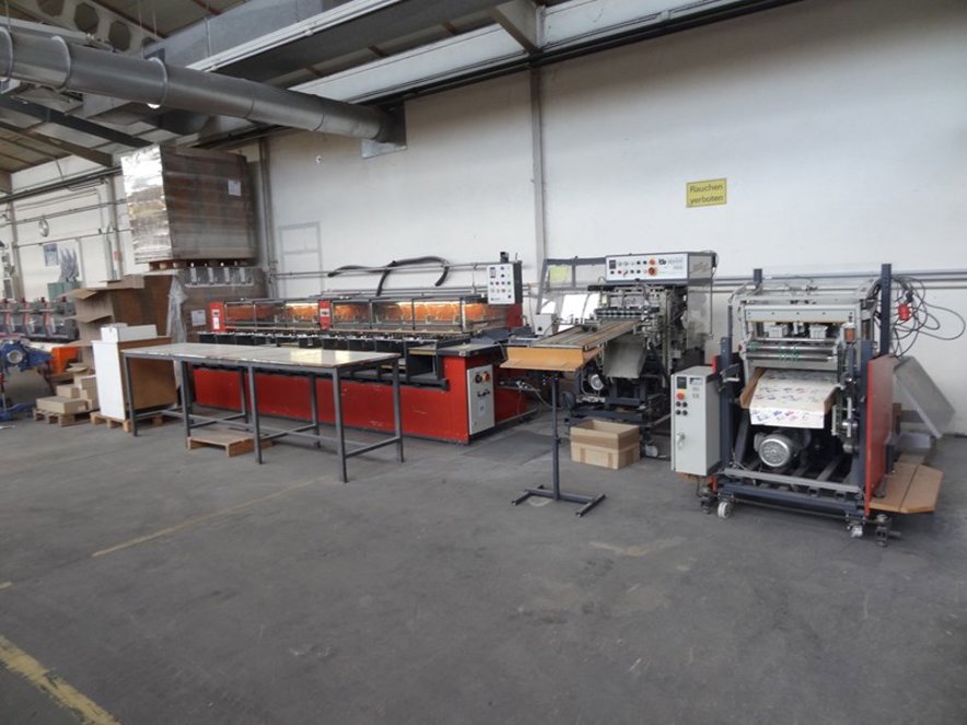 Booklet machines Theisen & Bonitz tb sprint 310 VP mit tb sprint 303 QS