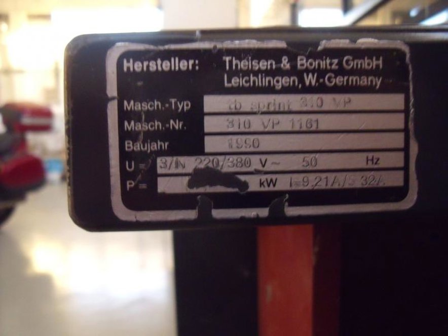 Booklet machines Theisen & Bonitz Sprint 310 VP 303 10 ST