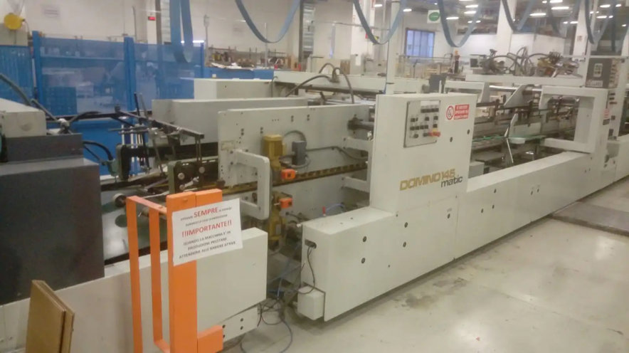 card gluer Bobst DOMINO 145 MATIC