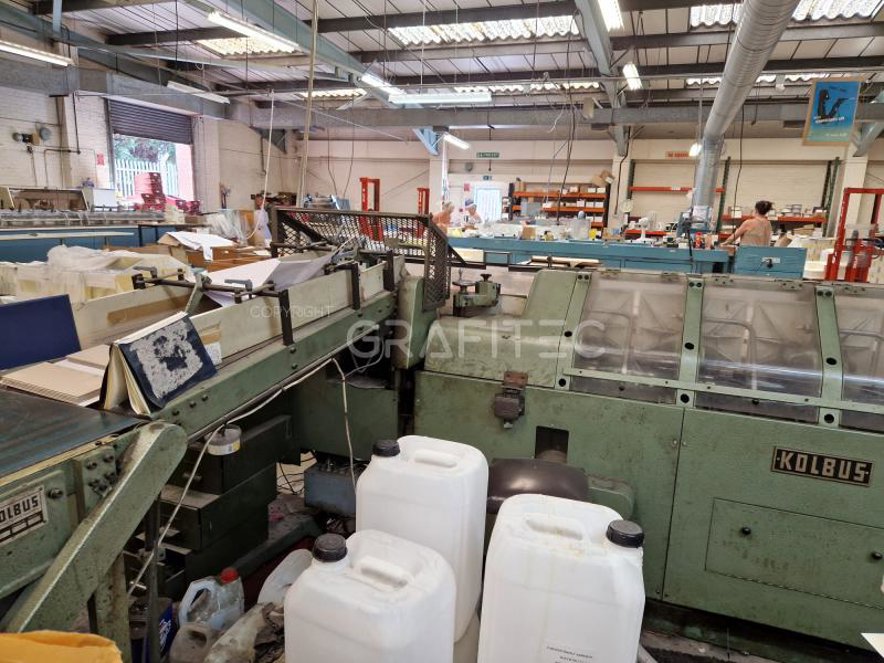 Case makers Kolbus FE Pressing & Forming Unit