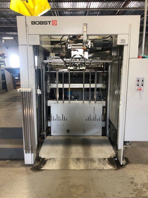 Die-cutters- automatic and handfed Bobst SPeria 106E