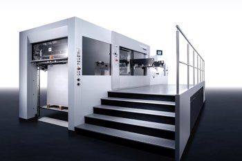 Die cutting Bobst SP 1080