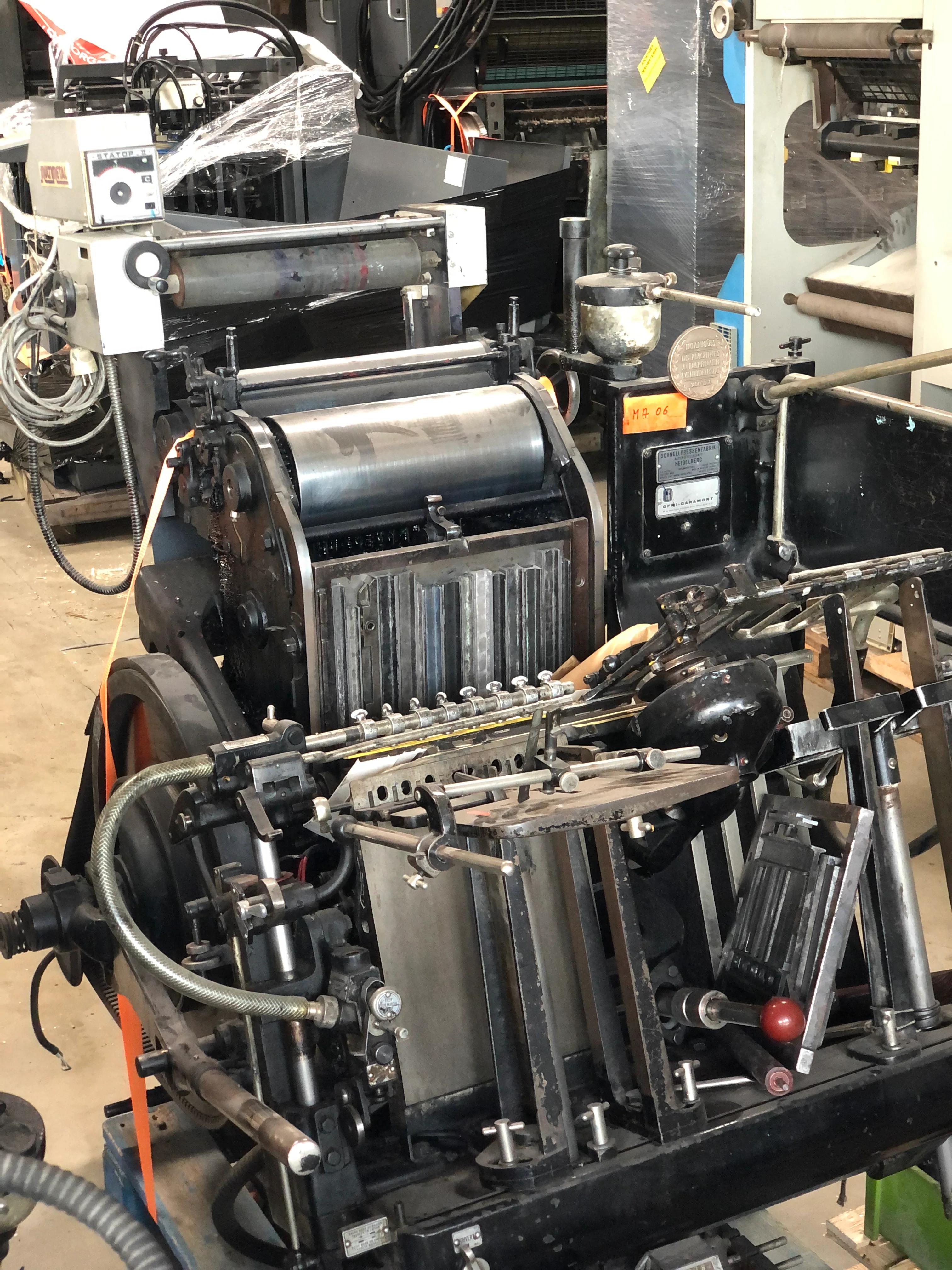 Die cutting Heidelberg OHT