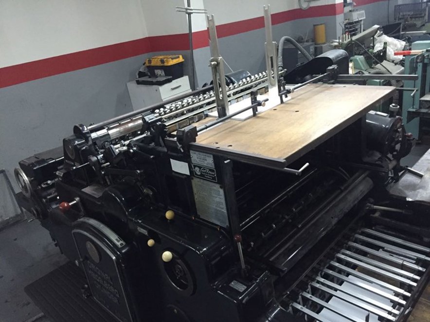 Die cutting Heidelberg SBG Cylinder