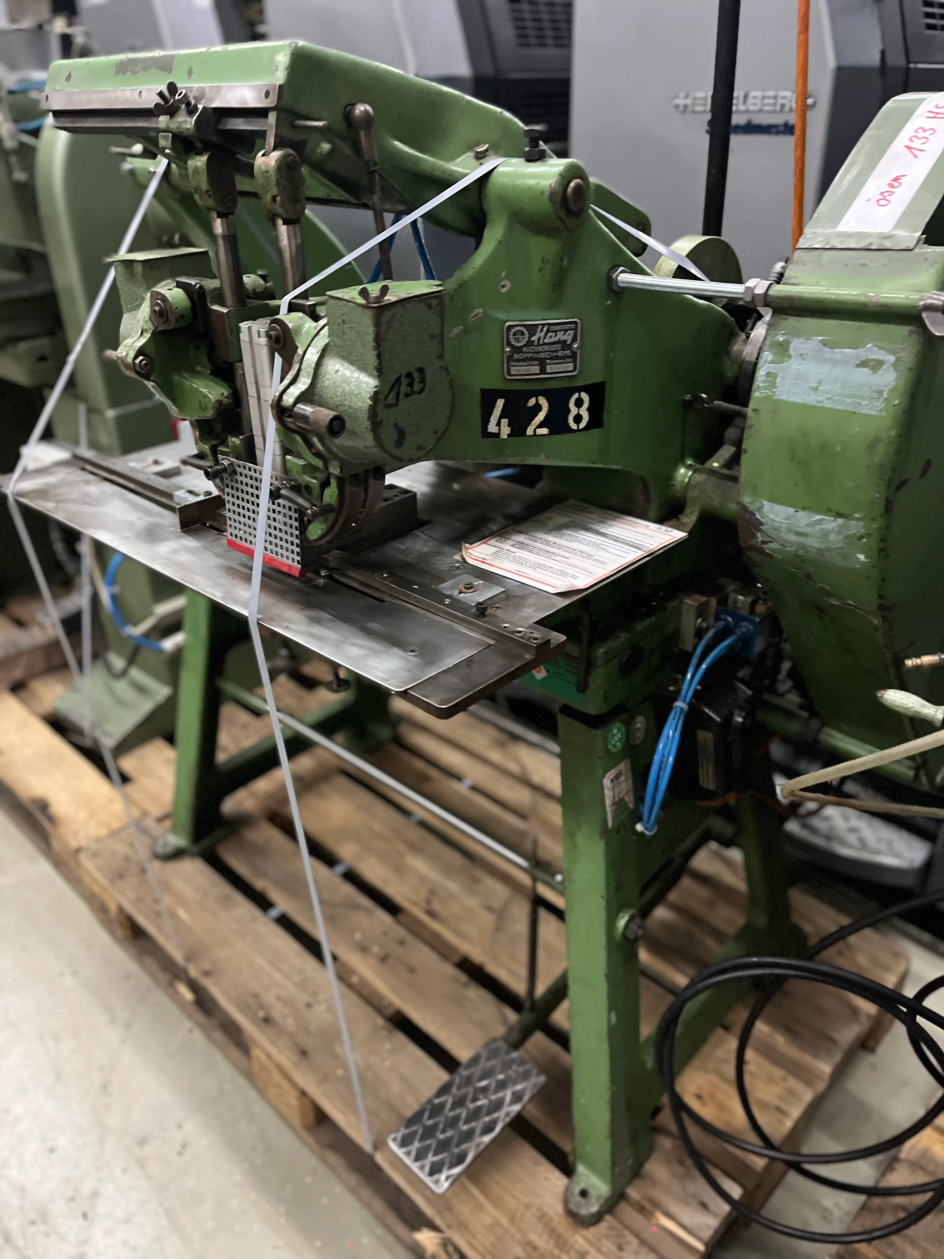 Eye letting machines Hang 87 D
