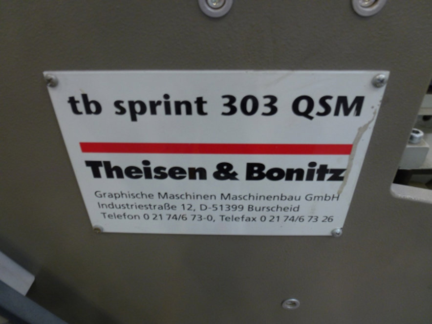 Gathering and collating Theisen & Bonitz 303 qsm