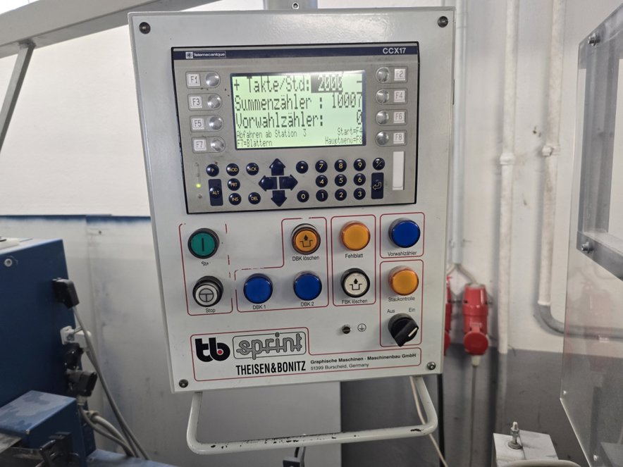 Gathering and collating Theisen & Bonitz  tb sprint 315 HP + 303 QS