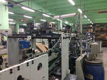 Gluing machine Bobst Dynamic 130
