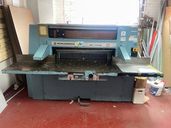 Guillotines Wohlenberg 115 CutTec