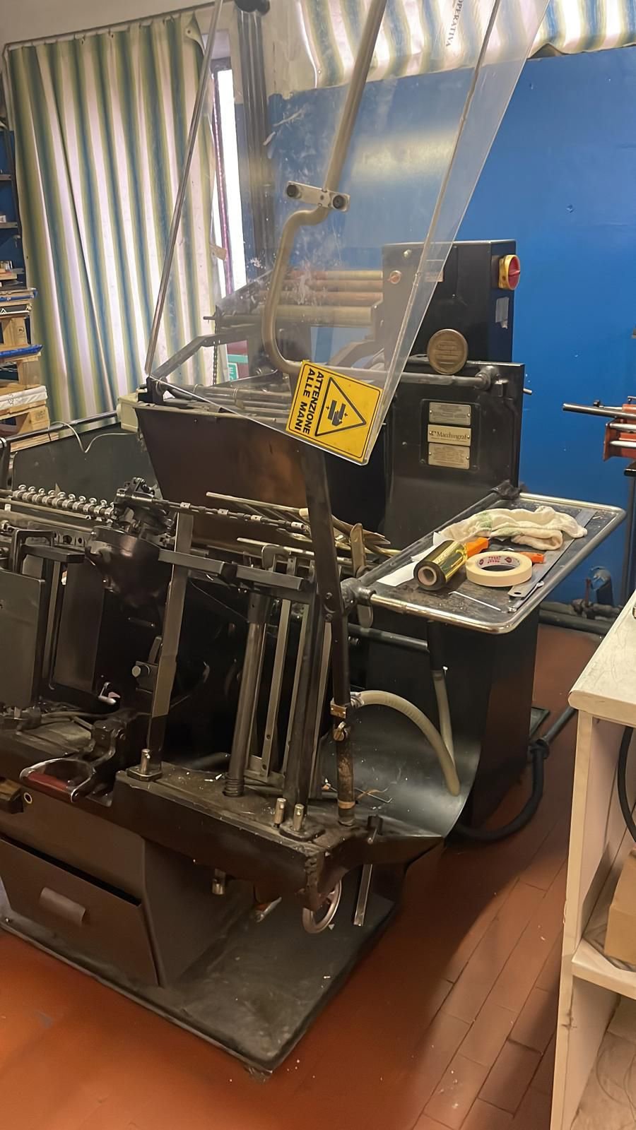 Hot foil embossing machines Heidelberg GTP