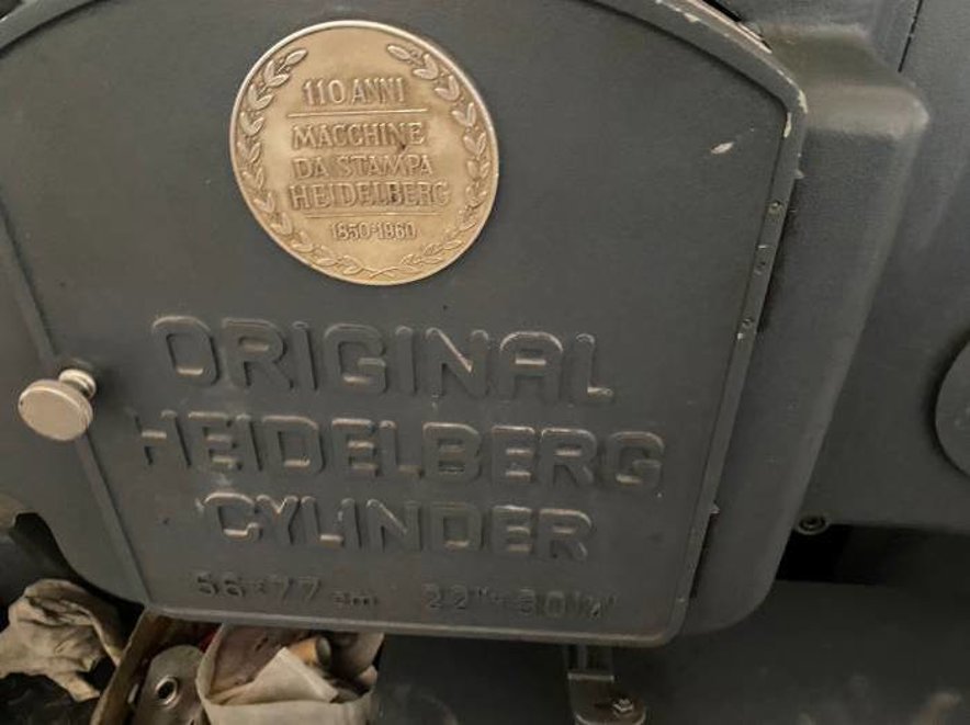 Hot Foil Stamping Heidelberg SBG with B&H