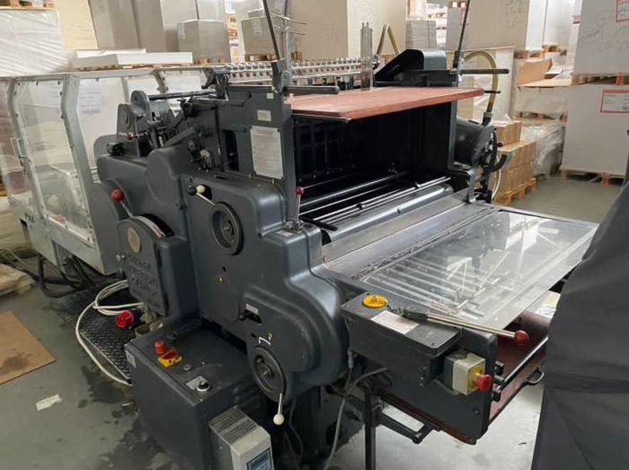 Hot Foil Stamping Heidelberg SBG with B&H