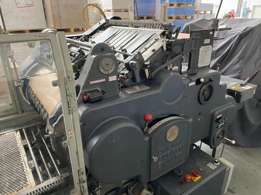 Hot Foil Stamping Heidelberg SBG with B&H