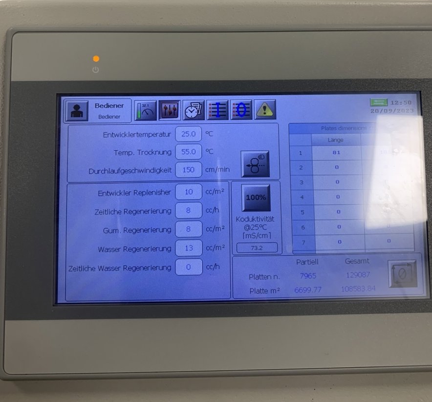 Image setters Agfa Arkana 125