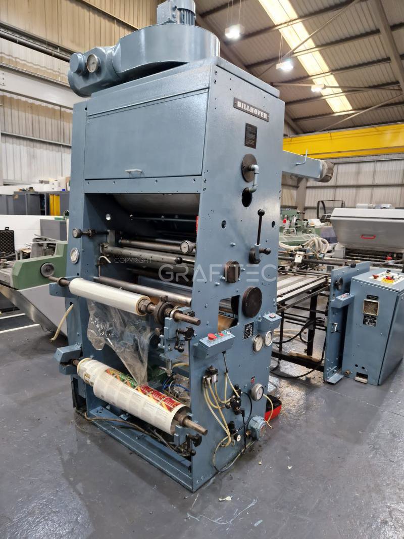 Laminating and coating Billhöfer MFK 76