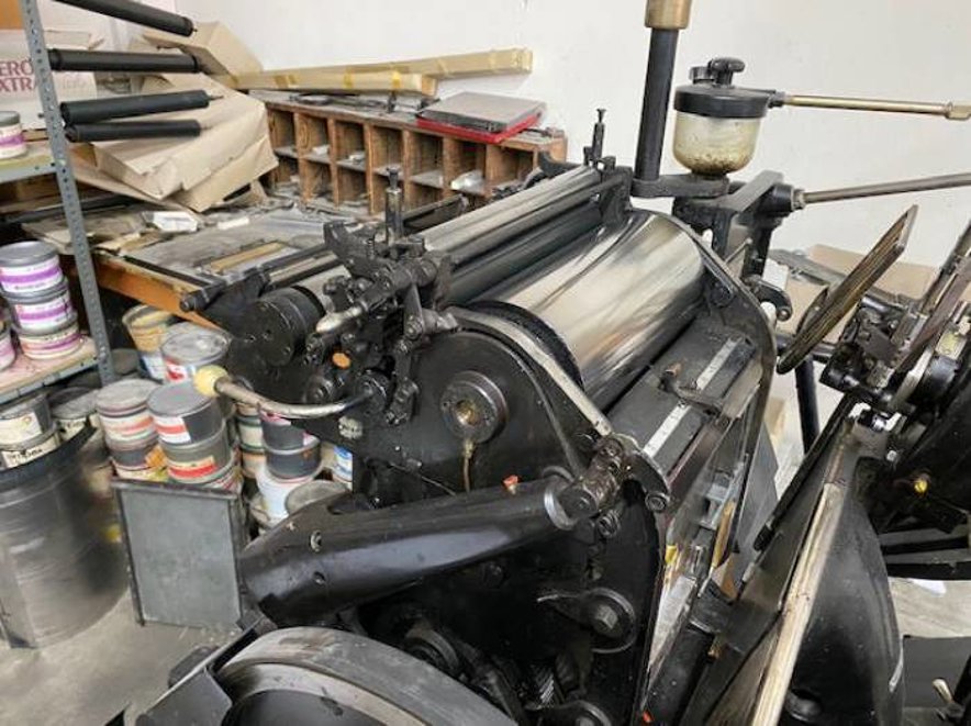 Letterpress Heidelberg OHT-T
