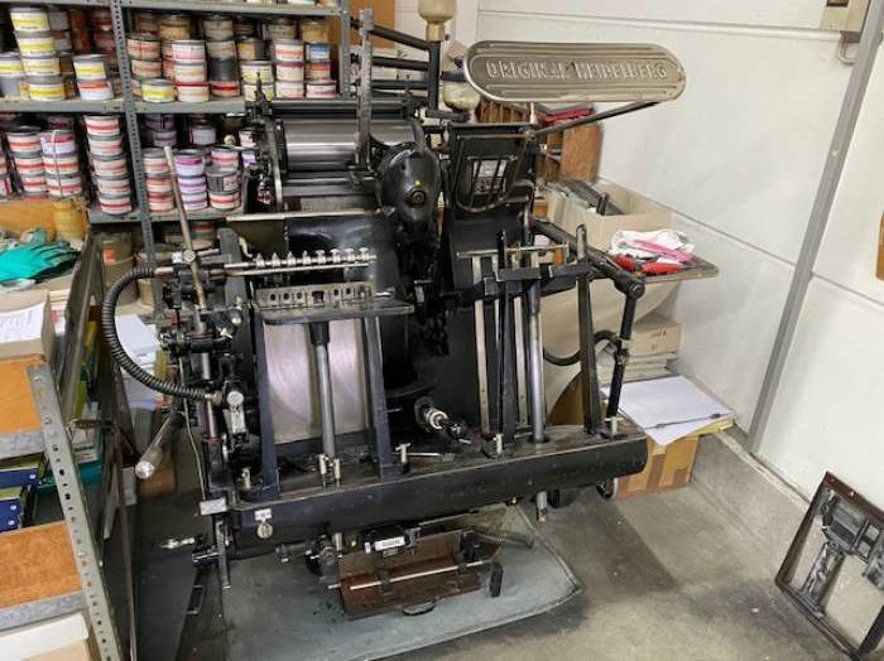 Letterpress Heidelberg OHT-T