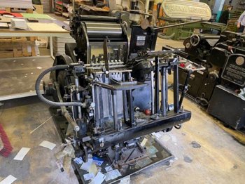 Letterpress Heidelberg OHT-T