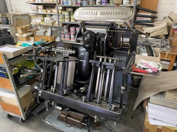 Letterpress Heidelberg OHT-T