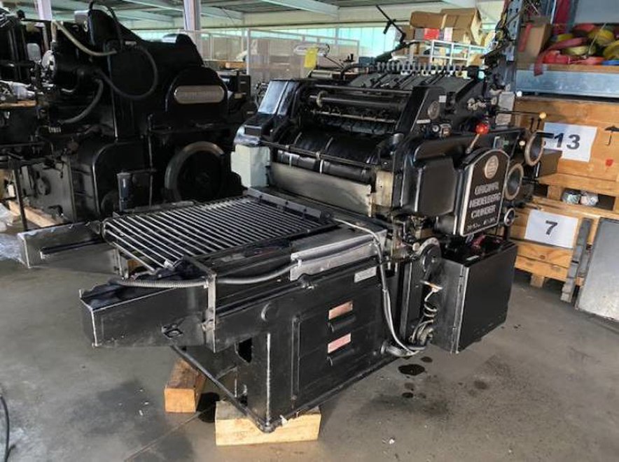 Letterpress Heidelberg OHZ-KS