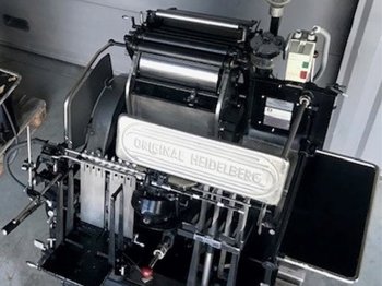 Letterpress Heidelberg T Platen