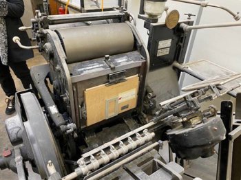 Letterpress Heidelberg T Platen