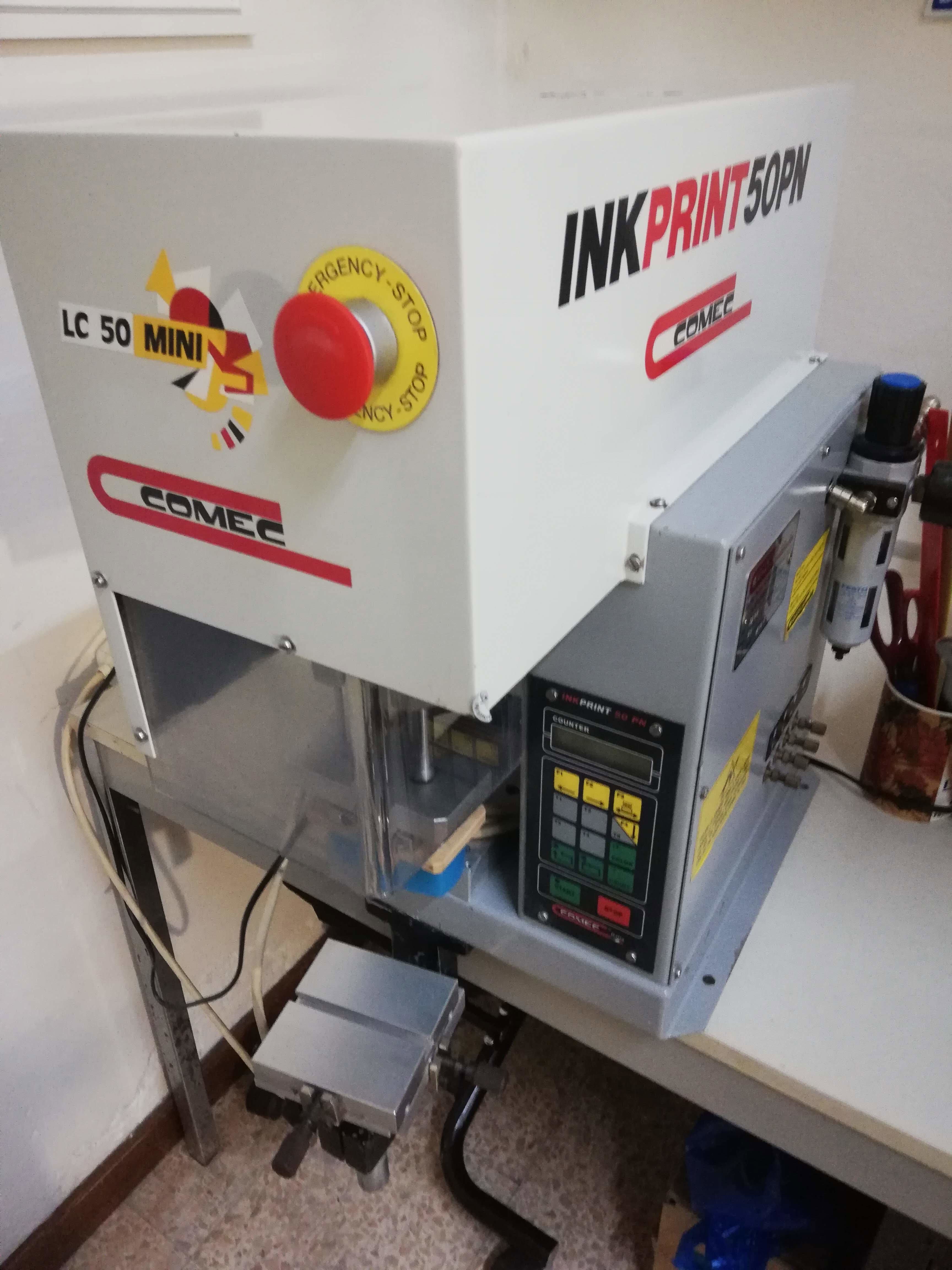 Pad making machines Comec INKPRINT50PN LC50mini PN50