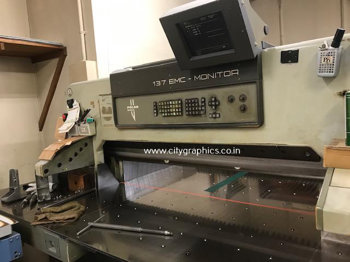Paper/Sheet Cutting Machines Polar 137 EMC-MON