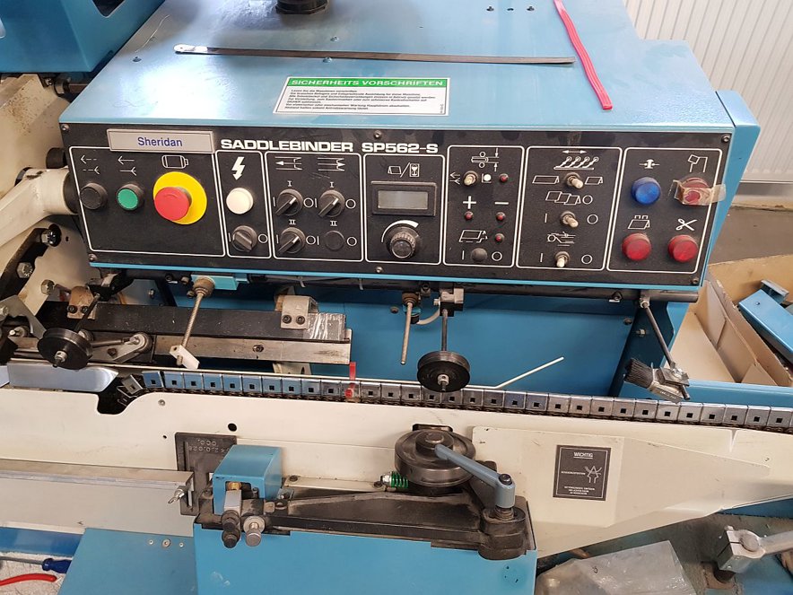 Perfect Binder and Gatherer Sheridan SP 562-S