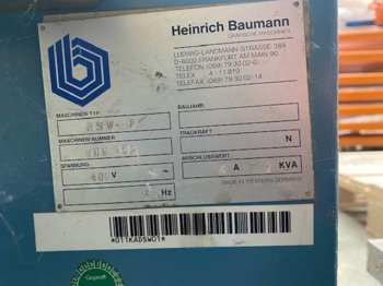 Pile turner Baumann BSW-P