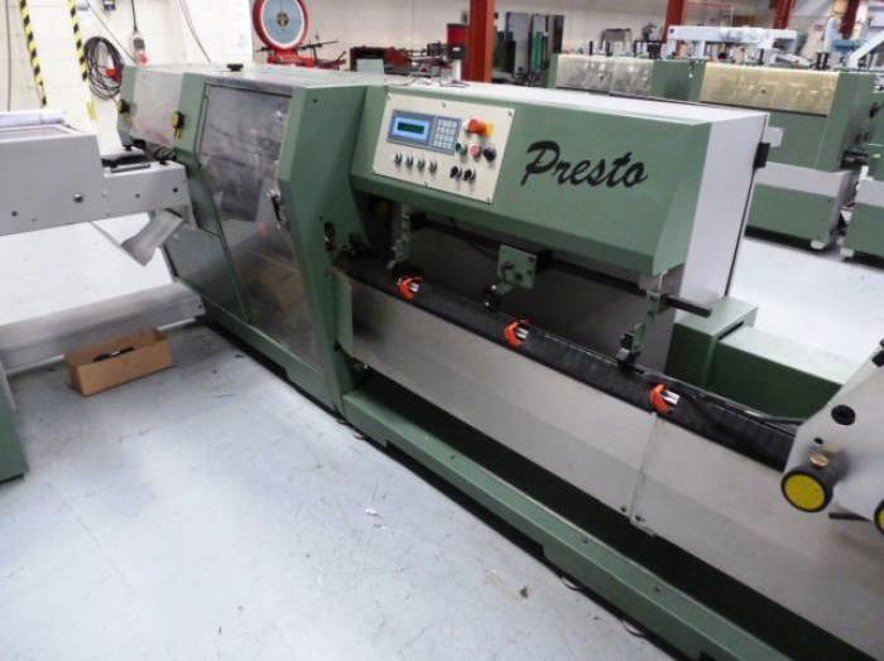 Saddle Stitcher Muller Martini PRESTO