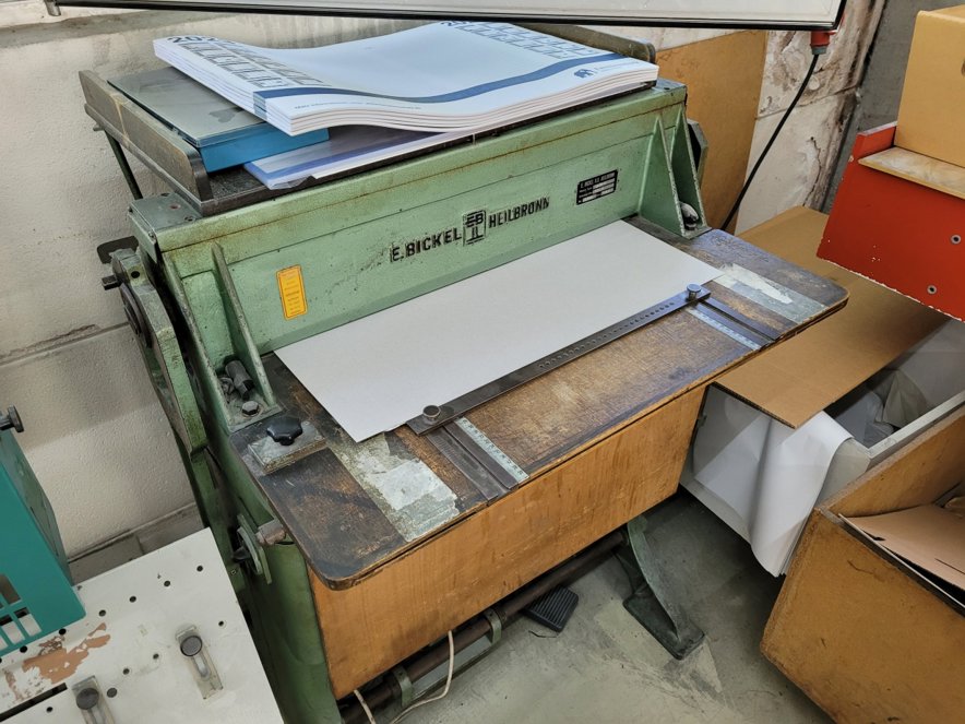 Scoring and Perforating machines Bickel HK 3-63