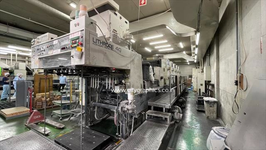 Sheet Fed / Offset Komori Lithorine L-540+C