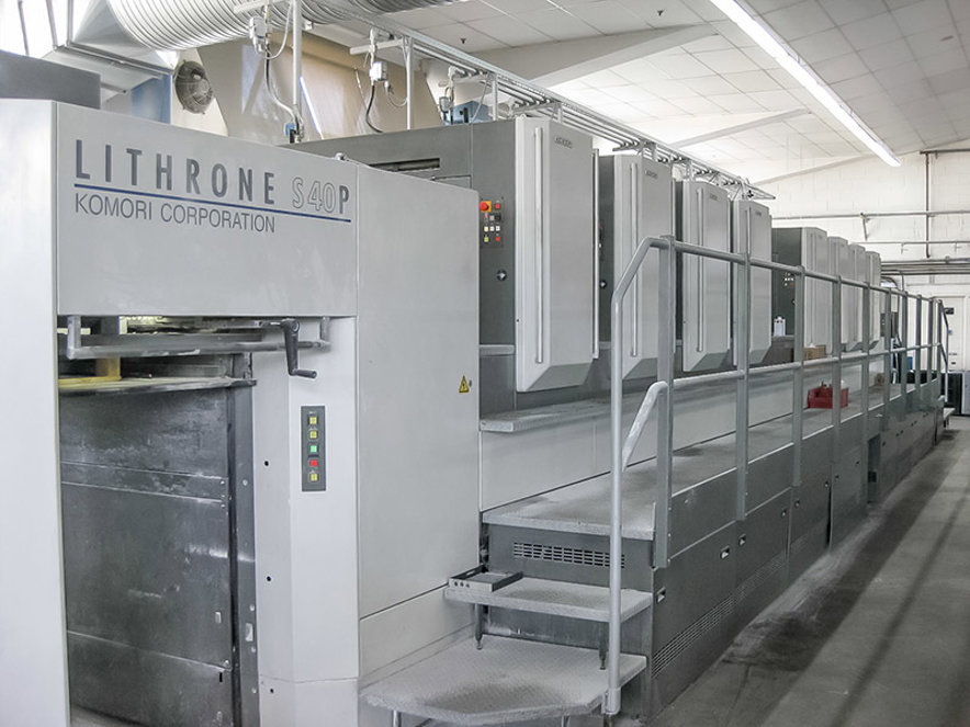 Sheet Fed / Offset Komori Lithrone L 840