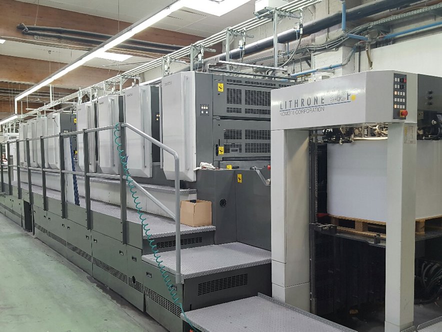 Sheet Fed / Offset Komori Lithrone L-840 P