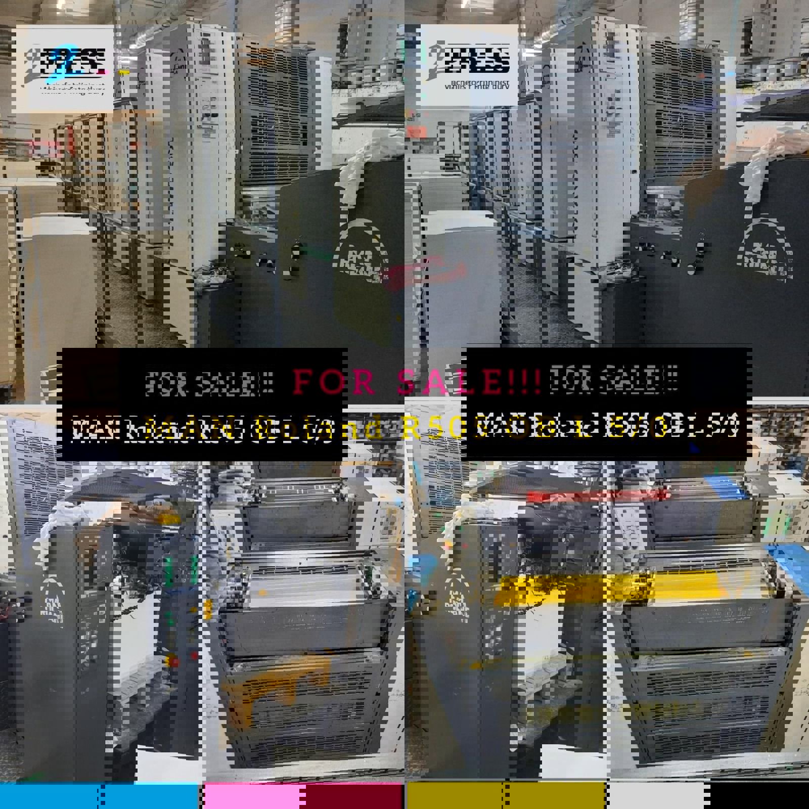Sheet Fed / Offset Manroland R505 OB+L