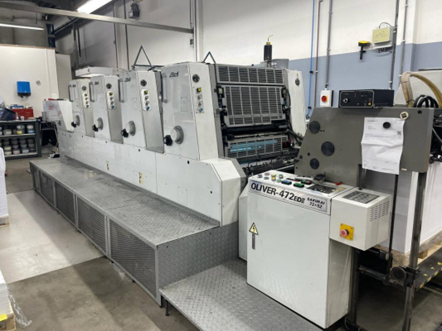Sheet Fed / Offset Sakurai Oliver 472 EDII