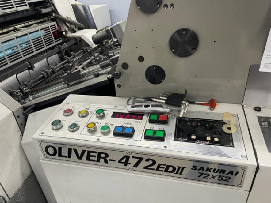 Sheet Fed / Offset Sakurai Oliver 472 EDII