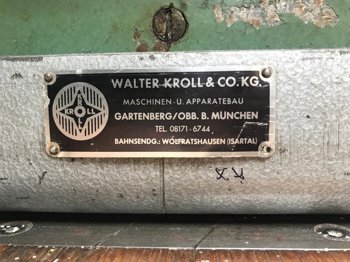 Slitter/cutter/creaser Kroll 900