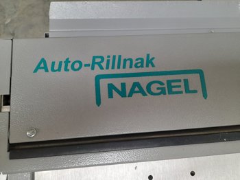 Slitter/cutter/creaser Nagel Auto-Rillnak
